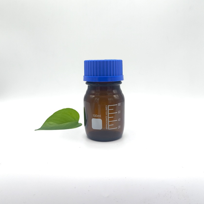 100 ml rjava steklena reagentna steklenica 100 ml rjava steklena reagentna steklenica